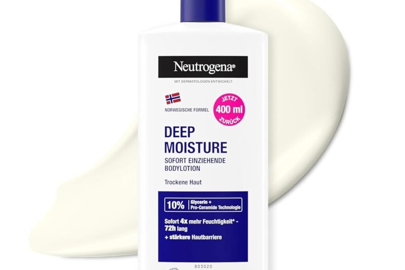 Barriere-Integrität: Neutrogena Deep Moisture 72h Lotion Review