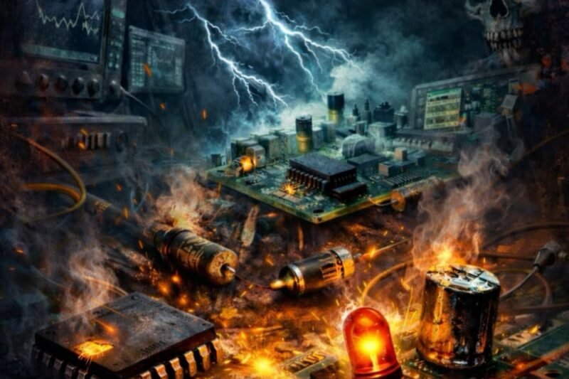 DIE DUNKLE SEITE DER ELEKTRONIK: Jenseits der Theorie: Fehler in der realen Welt, reale Belastungen und Probleme, die niemand erklärt.